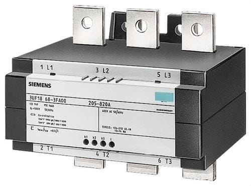 SIEMENS - Transformador intensidad trifásico montaje independiente 820A 0,1VA