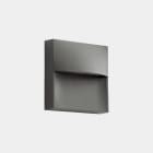 LEDS-C4 - Aplique IP66 SAM LED 3.2W SW 2700-3200-4000K ON-OFF gris urbano 269lm
