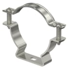 OBO BETTERMANN - Abrazadera con agujero alargado 53-63mm acero inoxidable 14301 A2 14301