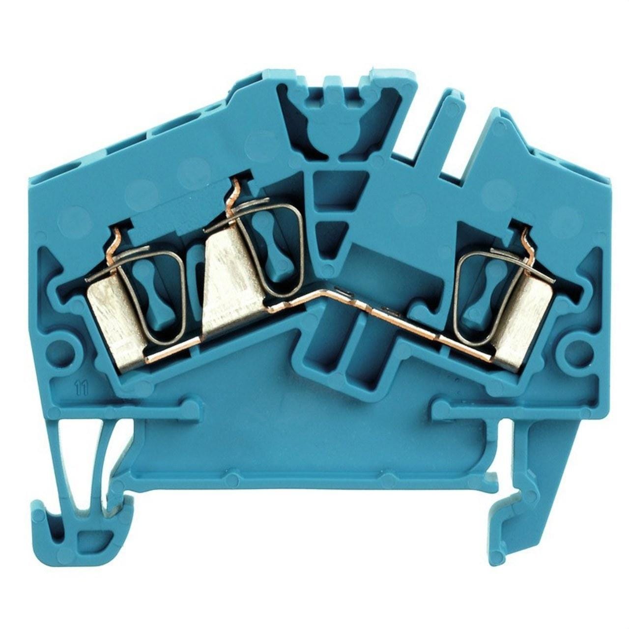 WEIDMULLER - Borne paso ZDU 2.5-2/3AN azul