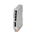 PHOENIX CONTACT - Unmanaged Switch 1000 4 puertos RJ45 10/100 MBit/s 1 SC unimodo 100 MBit/s índice de protección  IP30 PROFINET Conformance-Class A