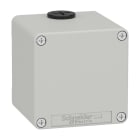Schneider Electric - Caja vacía sin orificio gris