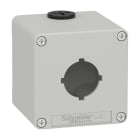 Schneider Electric - Caja vacía con 1 orificio gris