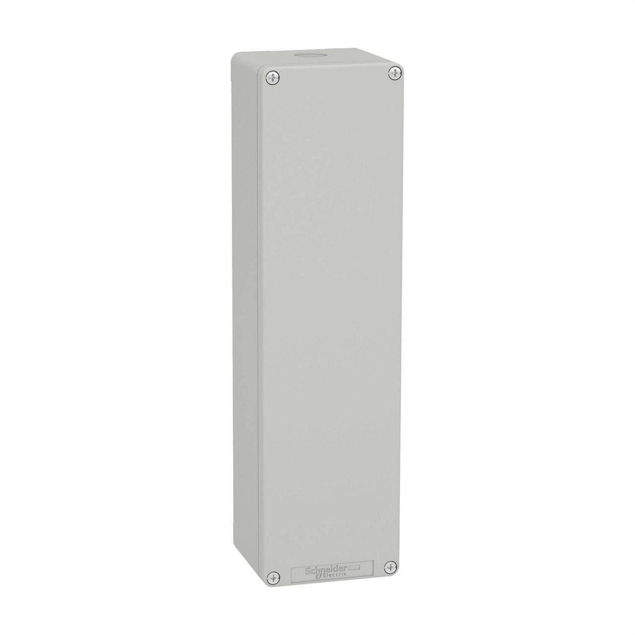 Schneider Electric - Caja vacía sin orificios gris