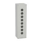 Schneider Electric - Caja vacía 8 orificios gris