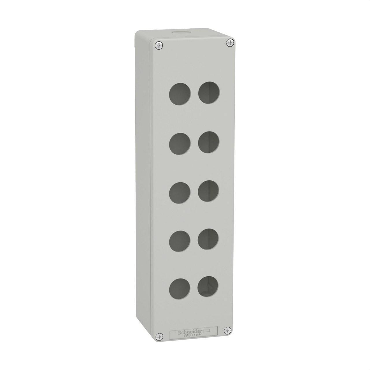 Schneider Electric - Caja vacía 10 orificios gris