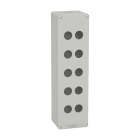 Schneider Electric - Caja vacía 10 orificios gris