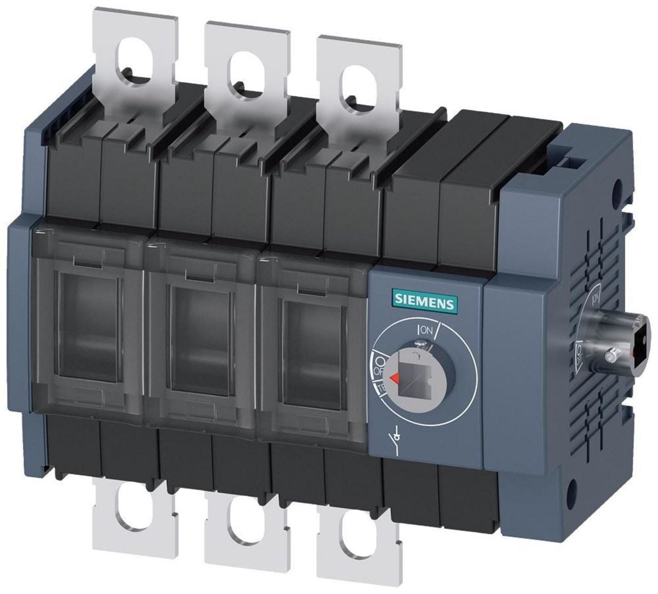 SIEMENS - Seccionador 80A tamaño 2 3 polos lateral derecha sin maneta conexión plana