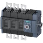 SIEMENS - Seccionador 80A tamaño 2 3 polos lateral derecha sin maneta conexión plana