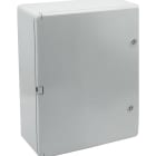 SOLERA - Armario estanco termoplástico puerta lisa 400x500x180mm con placa metálica