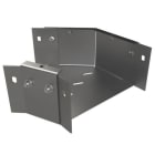BASORCANAL - Curva plana 45° CPWT45 100x100mm galvanizado sendzimir (GS)