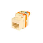 TELEVES - Conector RJ45 UTP Cat 6 H montaje tipo palomilla caja plástica
