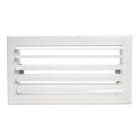 AIRZONE - Rejilla 1 direcciones clip 250x200mm blanco