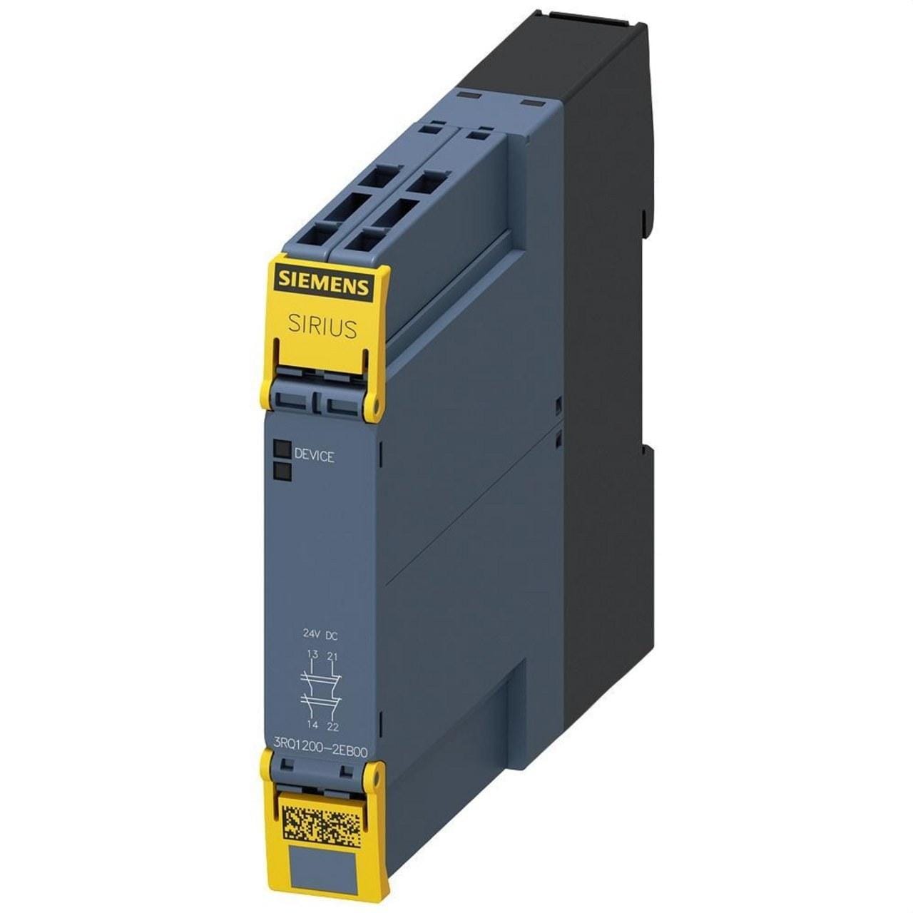 SIEMENS - Relé de interfaz de apertura positiva en caja industrial 1 NO/1 NC 24V 24V DC SIL 3/PL e conexión por tornillo
