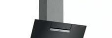 BALAY - Campana decorativa pared serie Cristal 3BC586GN 80cm cristal negro clase energética B