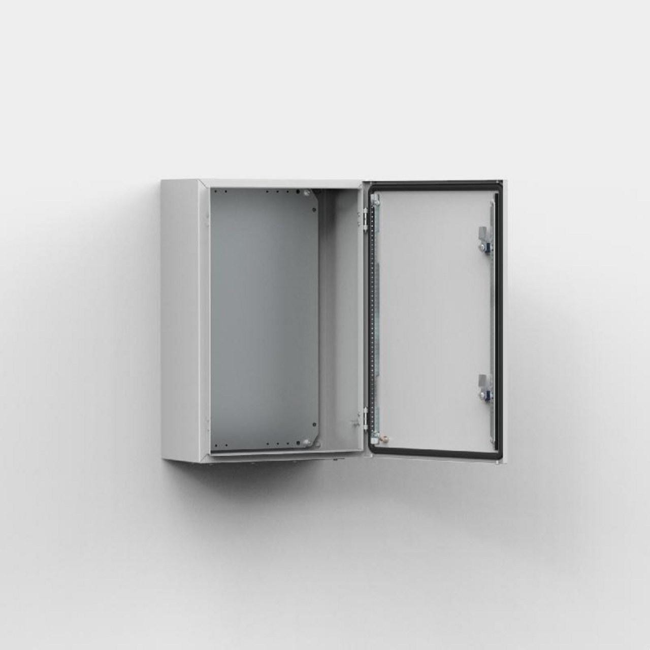 NVENT HOFFMAN - Armario mural 300x400x210mm compacto con 1 puerta con MP P66 acero dulce