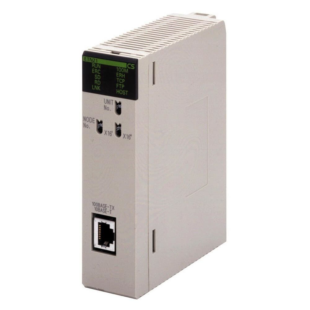 OMRON - CS1W-ETN21  MÓDULO ETH.10/100 BA.T P/CS1W-ETN21