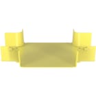 PANDUIT - FITTING, 4-WAY CROSS, 12X4 (300MM X 100MM), FIBERRUNNER, YL