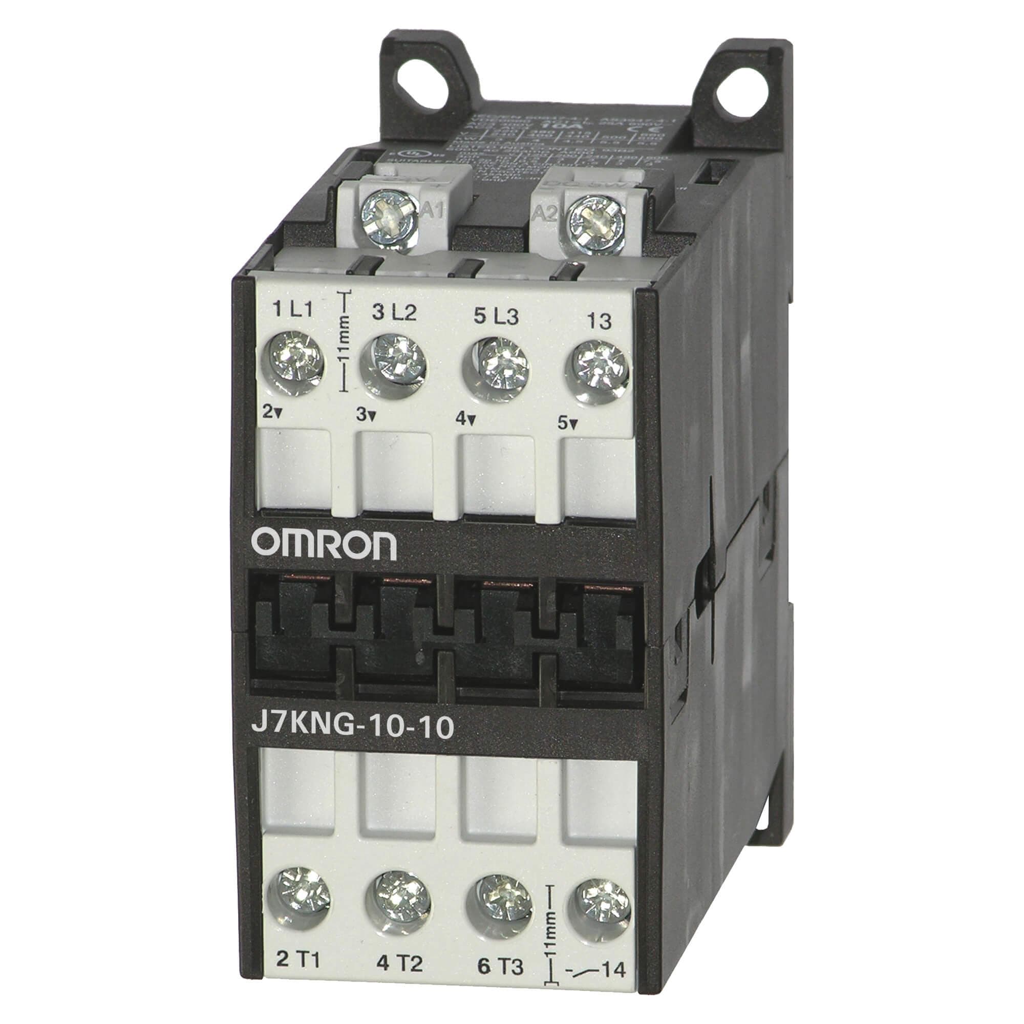 OMRON - CONTACTOR 4KW/10A/AC3 NA CC BAJO CONSUMO