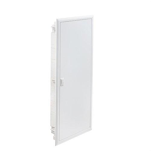 IDE - CJ.DISTR.EMP.PARED CONVL.IP40 CAPCD.5x14(70)MOD.PTA.+MO.CHAPA ACE.LNDO.BL RAL