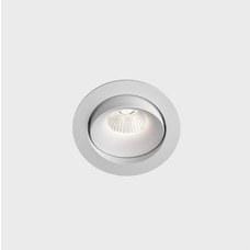 KOHL LIGHTING - LUXO TILT RECESSED WITH FRAME WH-WH 12W 3000K NON-DIMM