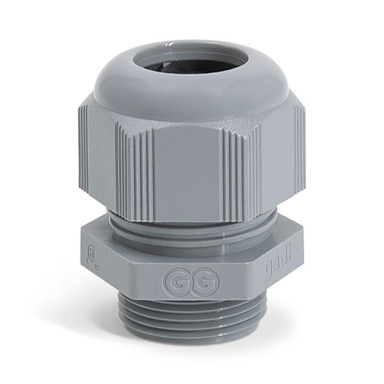 GAESTOPAS - Prensaestopas "GADI" M75x2 IP68 PA gris RAL7001
