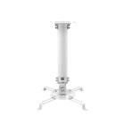 FONESTAR - Soporte orientable y extensible de techo para proyectores blanco