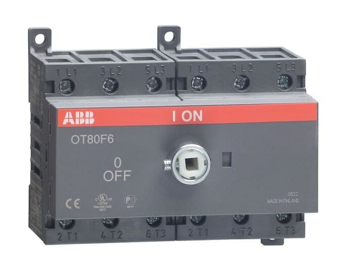 ABB - Interruptor seccionador OT80F6 6P 80A 80/75A/A