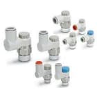 SMC - AS1201F-M5-23A  REGULADOR DE CAUDAL