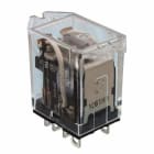 OMRON - Relé DPDT 10A enchufable soldar montaje superior