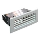 AIRZONE - Rejilla doble deflexión clip motor 700x150mm blanco