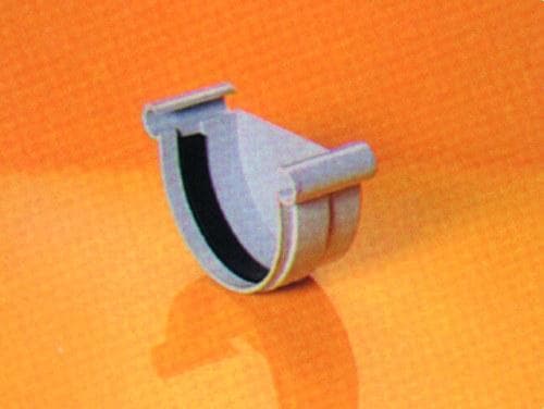 ADEQUA - Tapa para canalón 104-C modelo CA-125 gris claro RAL9018