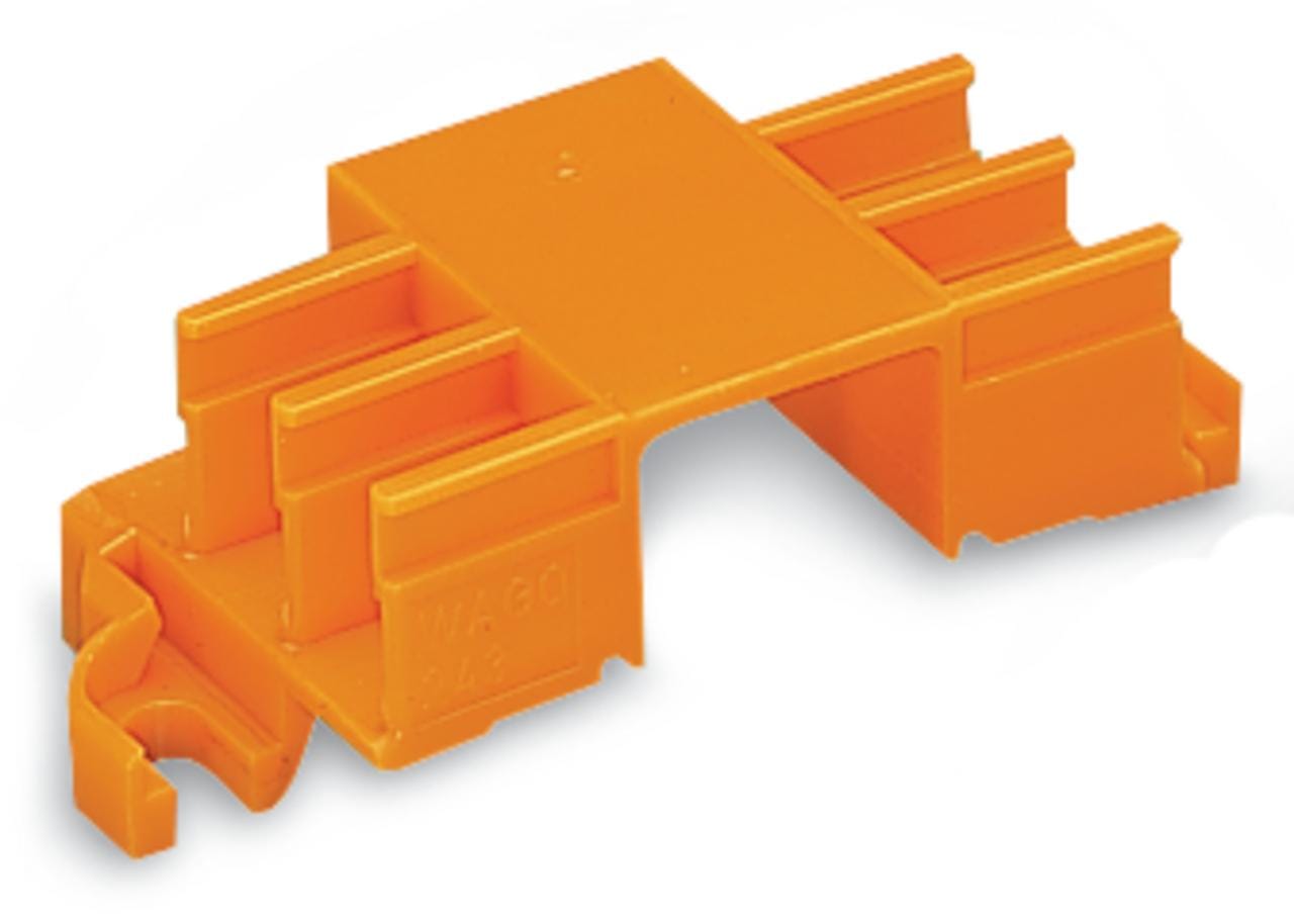 WAGO - Adaptador Serie 243 de fijación de 6 comportamientos