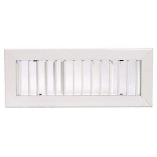 AIRZONE - Rejilla deflexión vertical clip con regulación 400x100 blanco