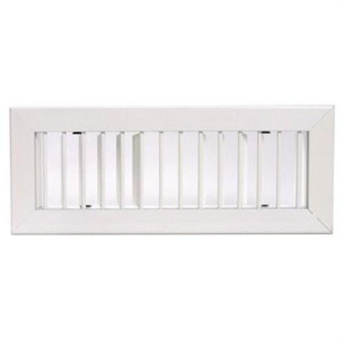 AIRZONE - Rejilla deflexión vertical clip con regulación 450x100 blanco