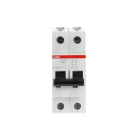 ABB - Interruptor magnetotérmico S202M-K 6A bipolar con 2 módulos