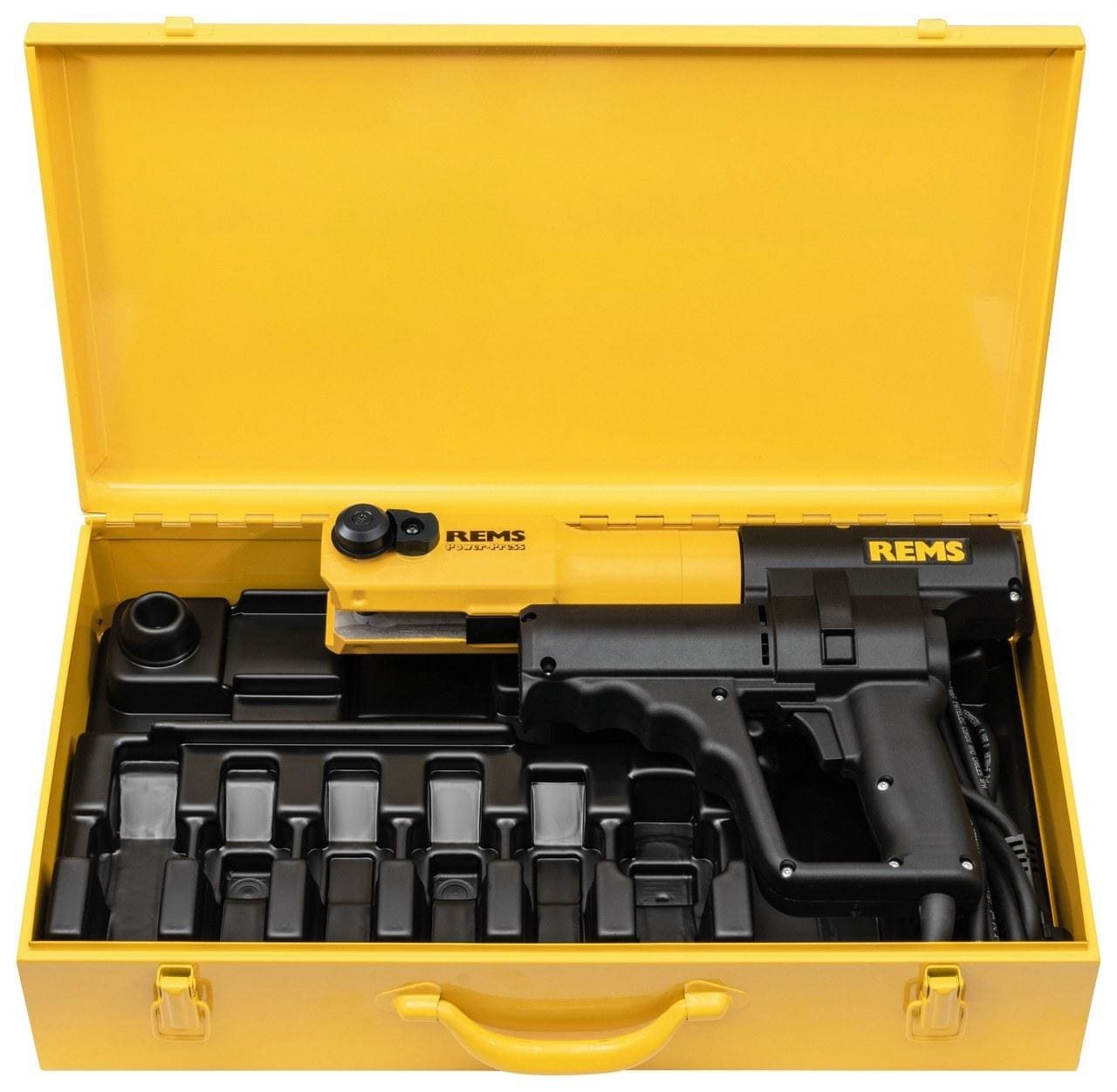REMS - Prensadora radial electrohidráulica con señal de desconexión REMS Power-Press Basic-Pack