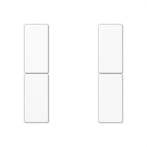 JUNG - Juego teclas F50 KNX 2 fases Serie AS/A blanco alpino