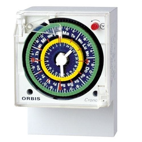 ORBIS - Interruptor horario analógico CRONO QRSD 24V
