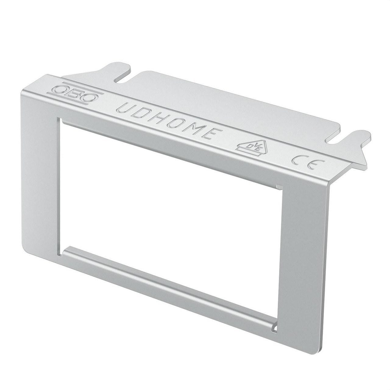 OBO BETTERMANN - Soporte de montaje UDHOME-ONE para 2 equipos de instalación Modul 45