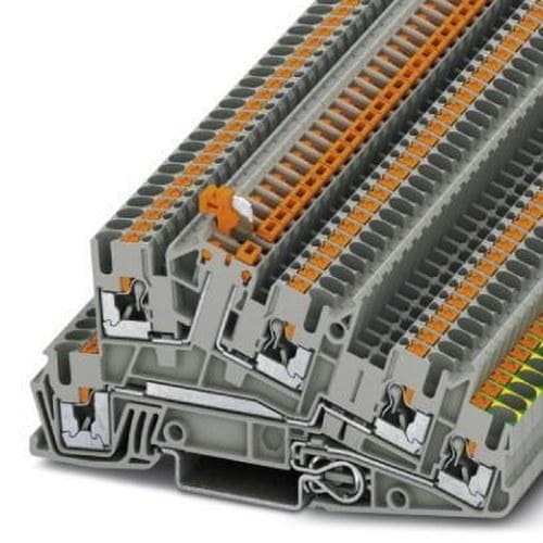PHOENIX CONTACT - BORNE PISO PTI-2,5-PE/L/LTB 0,14-4MM² GY