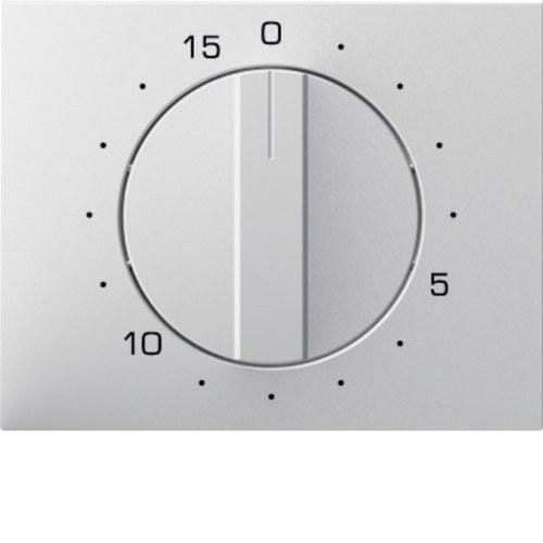 HAGER - Placa central mando temporizador 15 minutos K1 blanco polar
