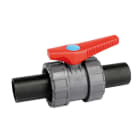 ALIAXIS - Válvula esfera PVC desmontable enlace polietileno DN40 diámetro 50