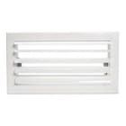 AIRZONE - Rejilla motorizado 1 direcciones tornillo 600x150mm blanco