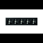 ARKOSLIGHT - Luminaria BLACK FOSTER empotrable 5 spot 3000K negro mate