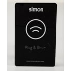SIMON - Lector RFID + 2 tarjetas RFID accesorio SM34 Residential