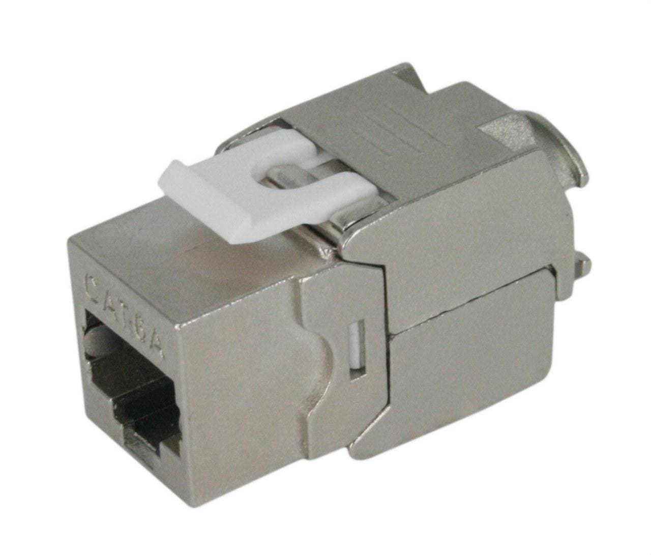 EK - Keystone jack / conector hembra Cat6A FTP sin herramienta