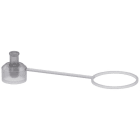 SIEMENS - Tapa antipolvo para interruptor con llave ID, transparente