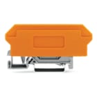 WAGO - Bloque Serie 280 borna de 4 conductores 4P 12mm naranja
