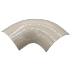LEGRAND - Curva para canal de suelo pasacables - 50x12mm - 3 compartimentos - L. 2m - con tapa - gris RAL 7030